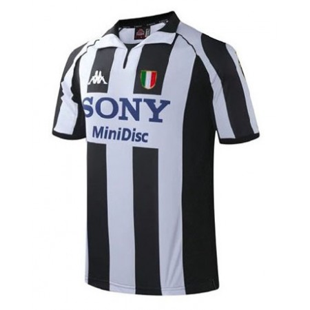 Billiga Fotbollströjor Juventus Retro Hemma tröja 1997-1998 Kortärmad